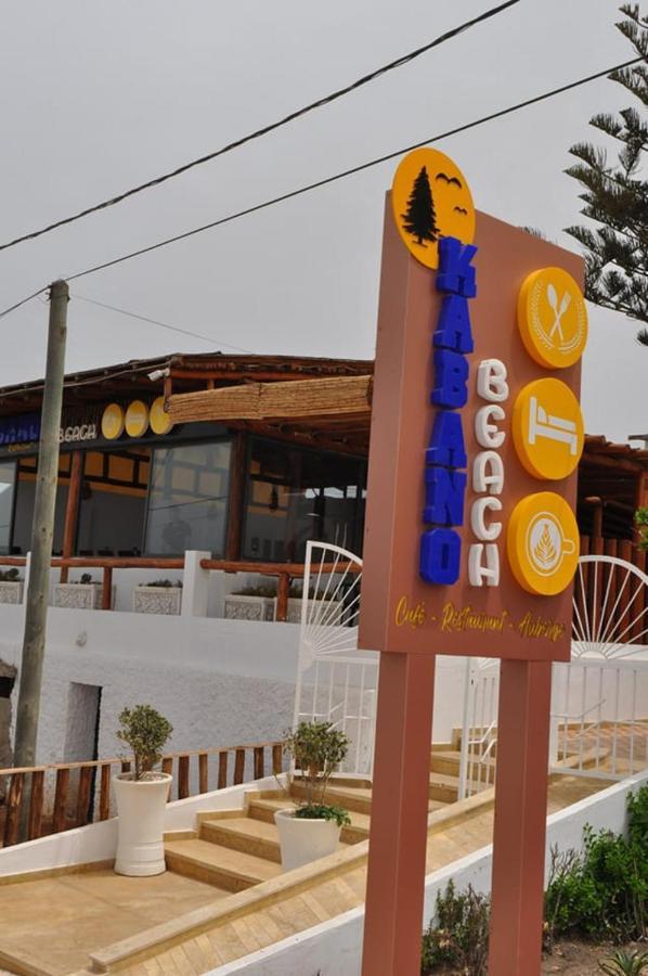 Kabano Beach Auberge Cafe Restaurant Moulay Bousselham Exterior foto